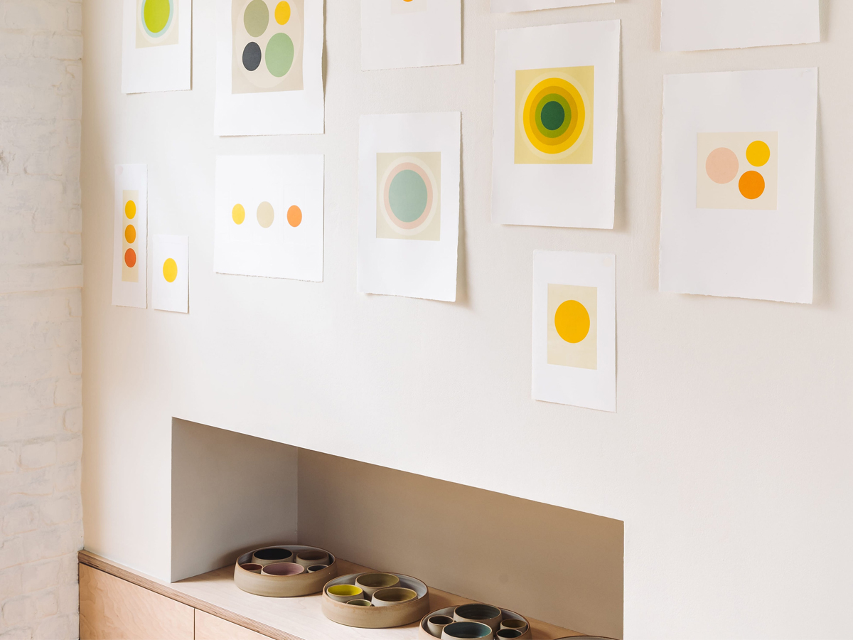 Tondo: Ceramics & Prints