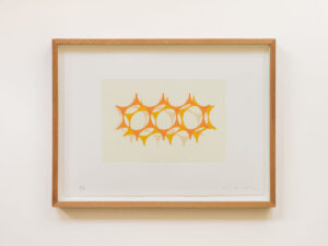Orange Star Monoprint
